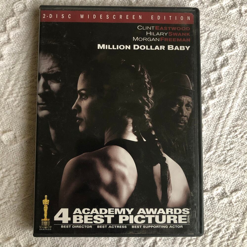 Million Dollar Baby 2‎ Disc Widescreen Edition Dvd 2004 Movie Clint Eastwood